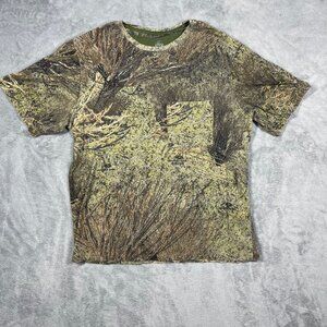 Mossy Oak Brush‎ Camo T Shirt Large 42-44 Short Sleeve  Hunting Tee